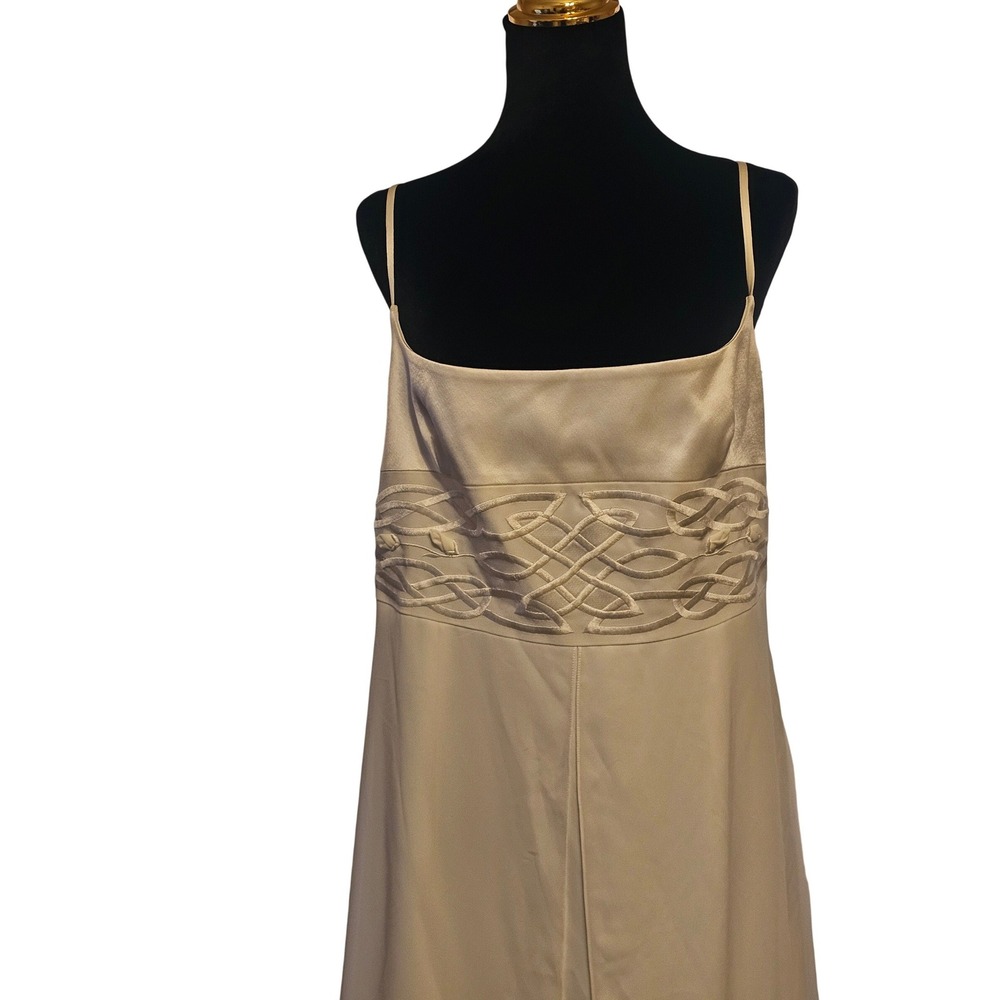 Ivory Bridal Dress with Braided Waist Detail